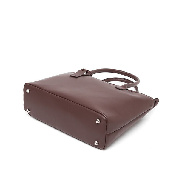 ABAHOUSE「【WEB別注】スプリットレザー トート バッグ / 天ファスナー付き」|トートバッグ|