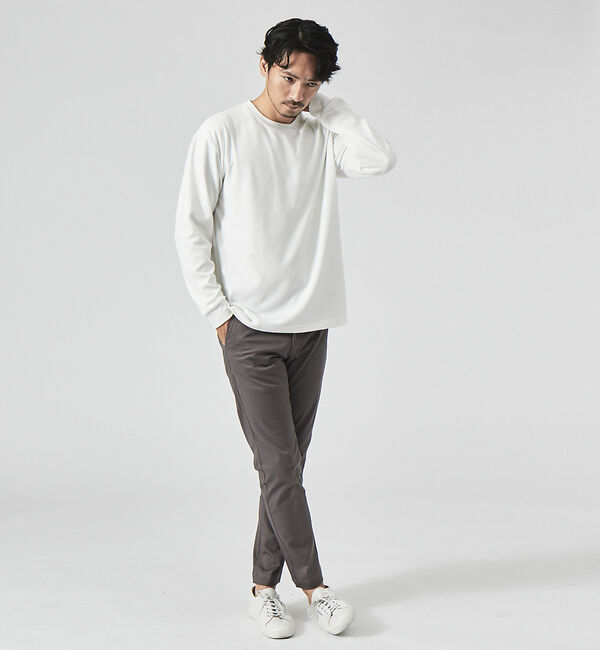 ABAHOUSE「【定番】ツイル ストレッチ スリム フィット チノパンツ」|その他|