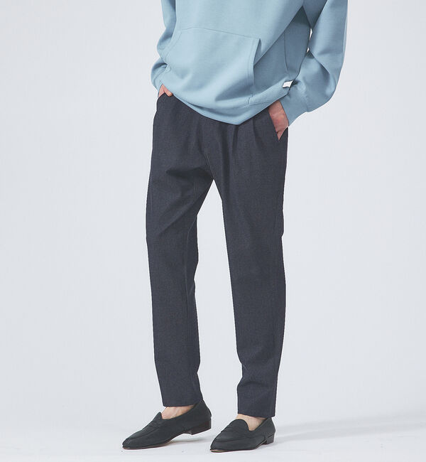 ABAHOUSE「【Outlast/アウトラスト】 テーパード ストレッチ イージーパンツ / ス」|その他|インディゴ