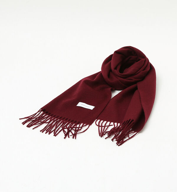 ABAHOUSE「【カシミヤ100%】 細幅 ベーシック マフラー 30&times;164」|マフラー|