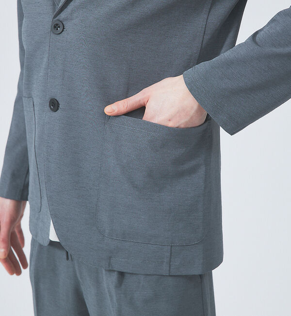 ABAHOUSE「【セットアップ対応/接触冷感】ハイブリット リラックス ジャケット」|テーラードジャケット|