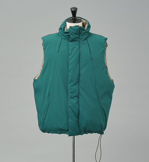 ABAHOUSE「【TAION / タイオン】&times;【SI エスアイ】 REVERSIBLE DOWN」|ダウン|グリーン