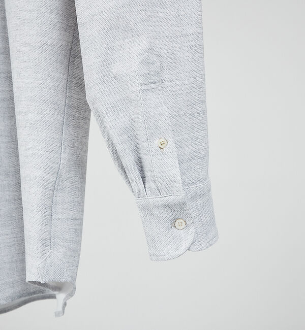 ABAHOUSE「【FLEX SHIRTS / Dry Moment使用】デニム シャンブレーシャ」|シャツ・ブラウス|