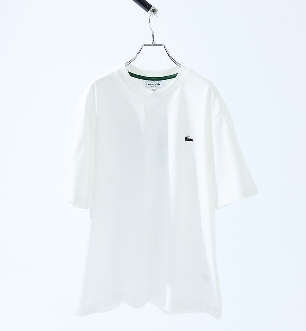 ABAHOUSE「【LACOSTE / ラコステ】バックプリントベーシックTシャツ」|Tシャツ・カットソー|