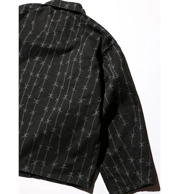 ABAHOUSE「【MADE IN STANDARD】FATIGUE UNIFORM SHIRT」|ミリタリー・モッズコート|
