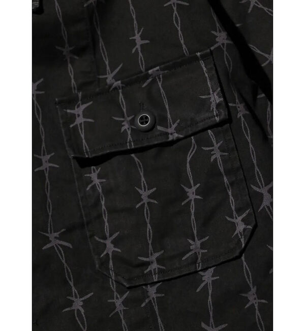 ABAHOUSE「【MADE IN STANDARD】FATIGUE UNIFORM SHIRT」|ミリタリー・モッズコート|