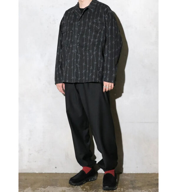 ABAHOUSE「【MADE IN STANDARD】FATIGUE UNIFORM SHIRT」|ミリタリー・モッズコート|