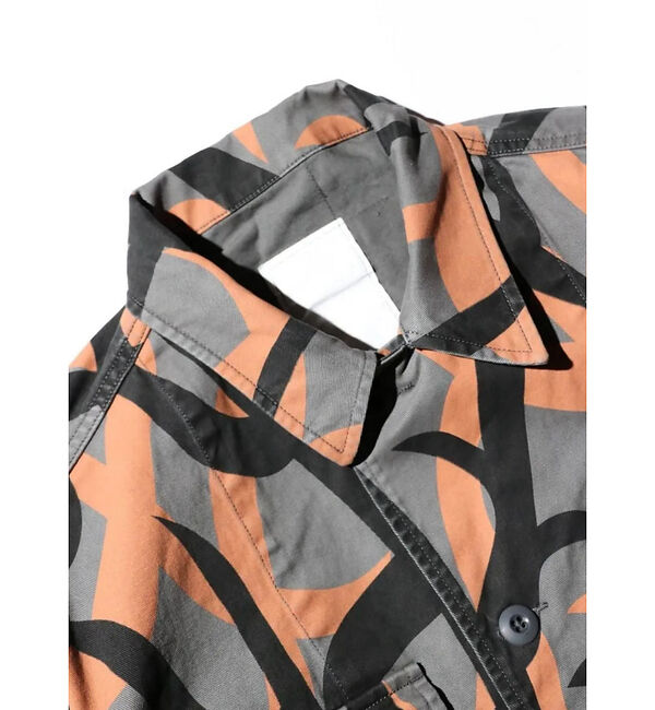 ABAHOUSE「【MADE IN STANDARD】FATIGUE UNIFORM SHIRT」|ミリタリー・モッズコート|