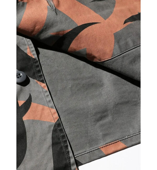 ABAHOUSE「【MADE IN STANDARD】FATIGUE UNIFORM SHIRT」|ミリタリー・モッズコート|