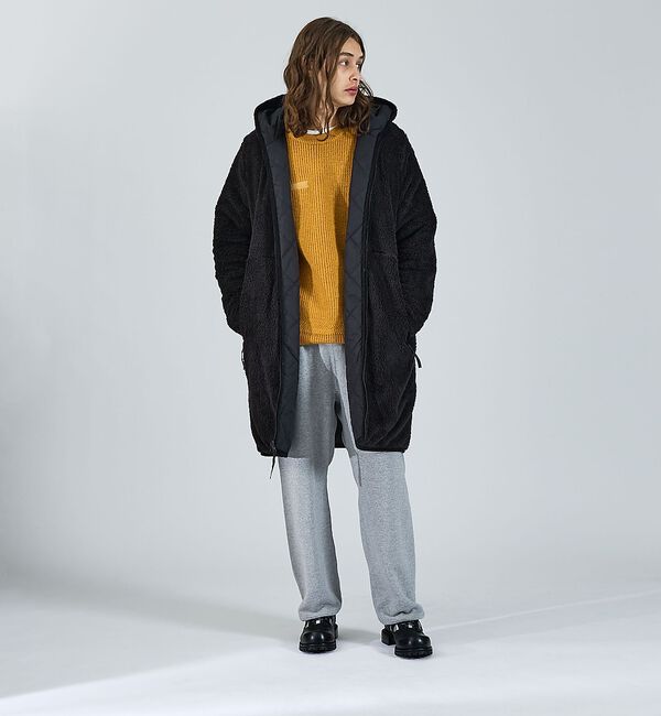 ABAHOUSE「【LUCEBER/ルースバー 】MIDDLE GAUGE KNIT SWEATE」|ニット・セーター|