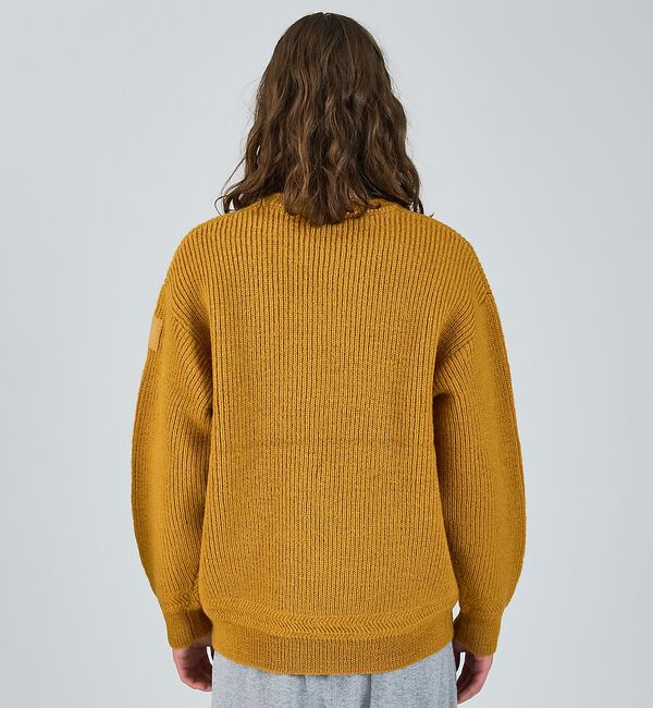 ABAHOUSE「【LUCEBER/ルースバー 】MIDDLE GAUGE KNIT SWEATE」|ニット・セーター|