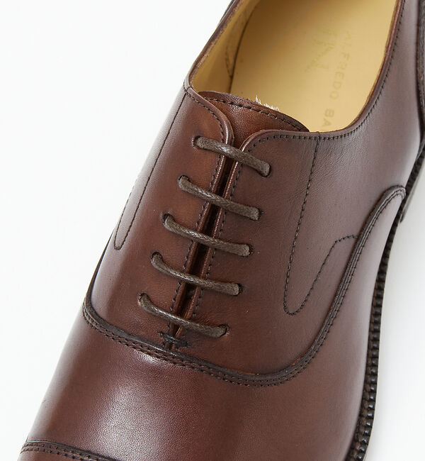 alfredoBANNISTER「【一部店舗＋WEB限定】内羽根 ストレートチップシューズ」|ビジネス・ドレスシューズ|