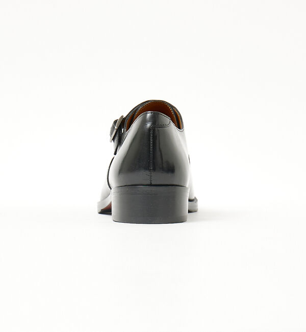 alfredoBANNISTER「【一部店舗＋WEB限定】セミスクエアトゥ シングルモンク プレーントゥ シューズ」|ビジネス・ドレスシューズ|