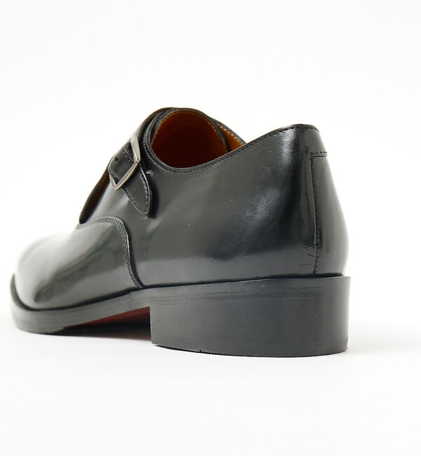 alfredoBANNISTER「【一部店舗＋WEB限定】セミスクエアトゥ シングルモンク プレーントゥ シューズ」|ビジネス・ドレスシューズ|