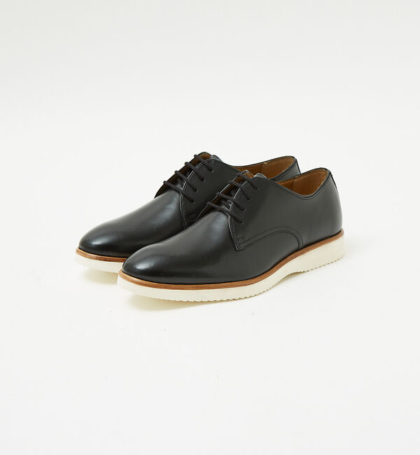 alfredoBANNISTER「【軽量】エクストラライトソール プレーントゥシューズ」|その他|ブラック