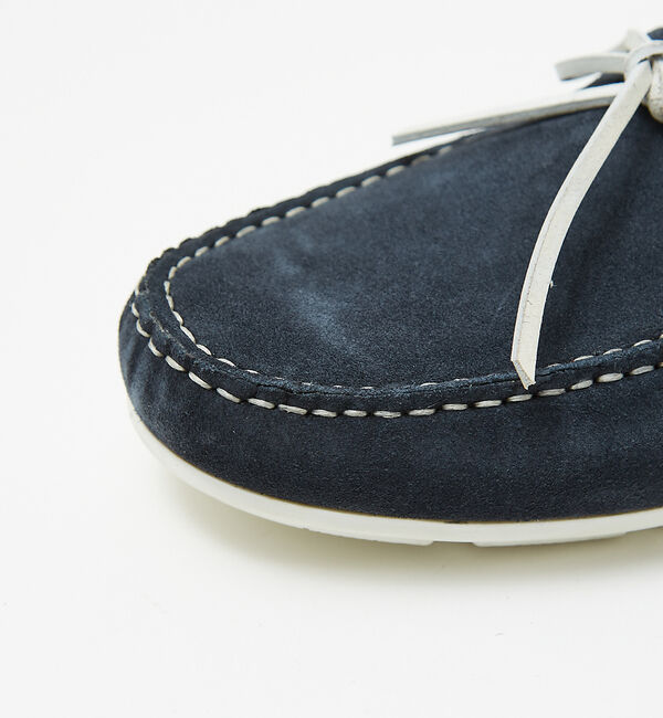 alfredoBANNISTER「ドライビングデッキシューズ」|モカシン|