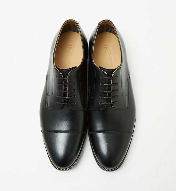 alfredoBANNISTER「【防水撥水】外羽根 レザーストレートチップシューズ」|ビジネス・ドレスシューズ|