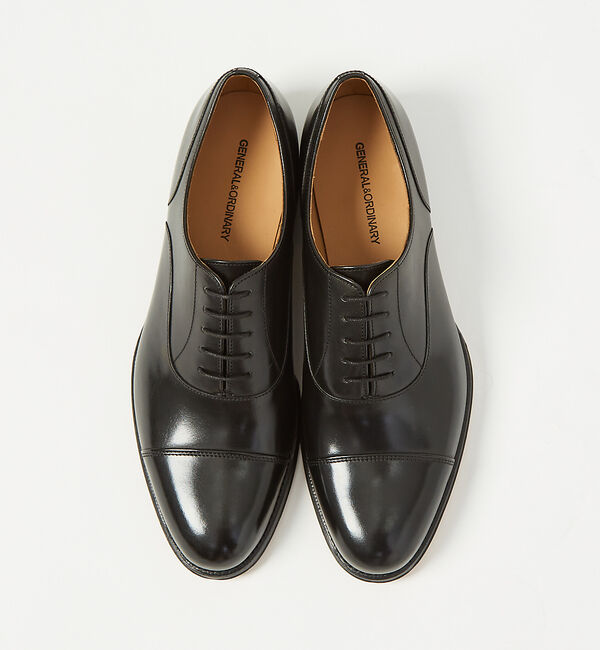 alfredoBANNISTER「【GENERAL&ORDINARY】内羽根ストレートチップシューズ」|ビジネス・ドレスシューズ|