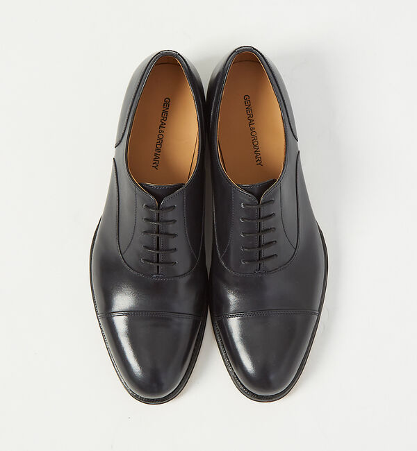 alfredoBANNISTER「【GENERAL&ORDINARY】内羽根ストレートチップシューズ」|ビジネス・ドレスシューズ|