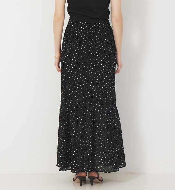 Rouge vif「サッカードットティアードスカート」|スカート|