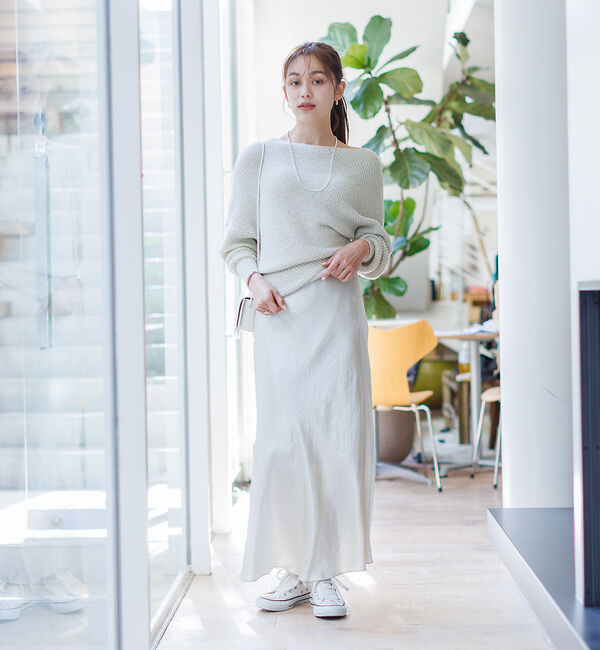 Rouge vif「バイヤスロングスカート」|スカート|