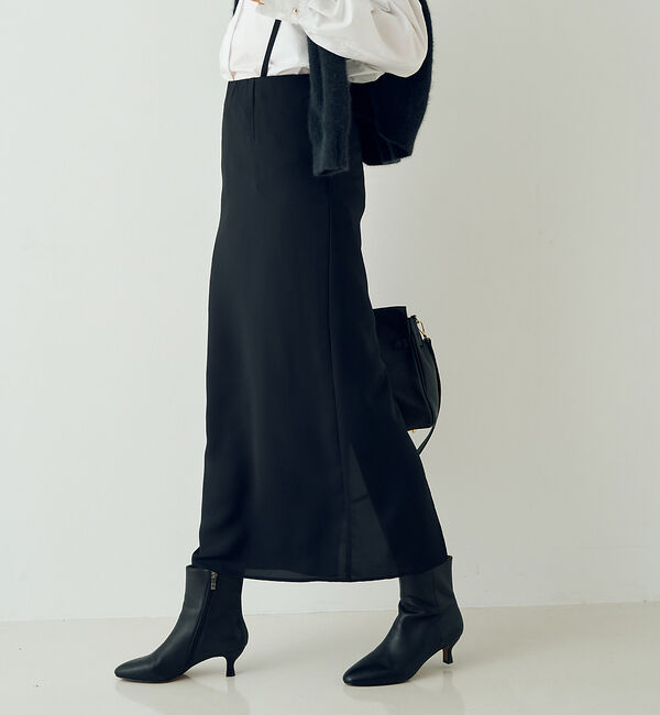 Rouge vif「【一部店舗限定】ポインテッドトゥ ショートブーツ(6cm)」|ショートブーツ|