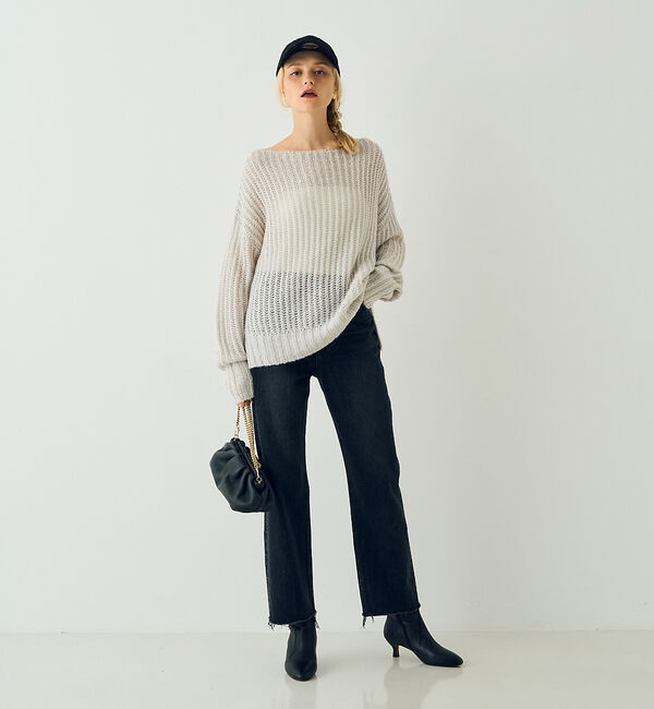 Rouge vif「【一部店舗限定】ポインテッドトゥ ショートブーツ(6cm)」|ショートブーツ|