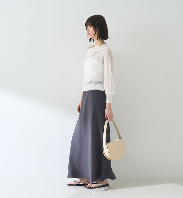 Rouge vif「オフショルシアーニットプルオーバー」|ニット・セーター|