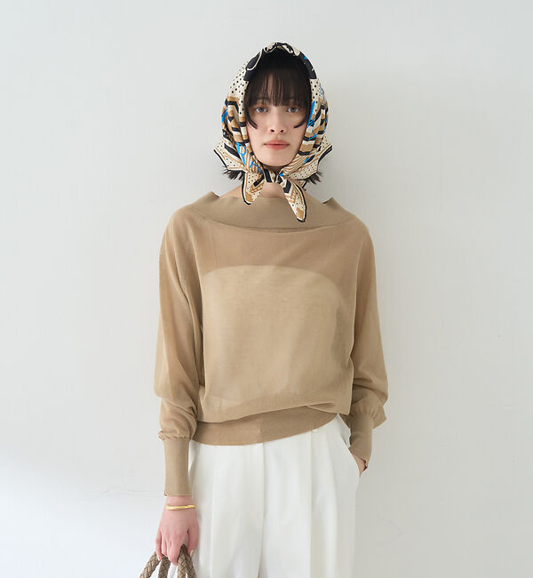 Rouge vif「オフショルシアーニットプルオーバー」|ニット・セーター|