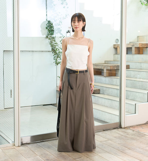 Rouge vif「サイドテープカップ付きキャミ」|キャミソール|