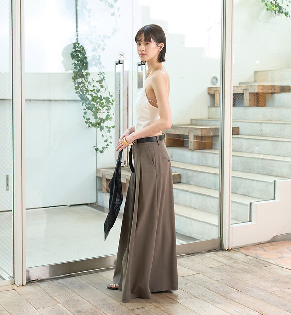 Rouge vif「サイドテープカップ付きキャミ」|キャミソール|