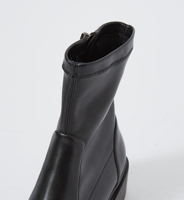 Rouge vif「追加【Mollini/モリーニ】厚底 ストレッチブーツ / プラットフォーム /」|ショートブーツ|