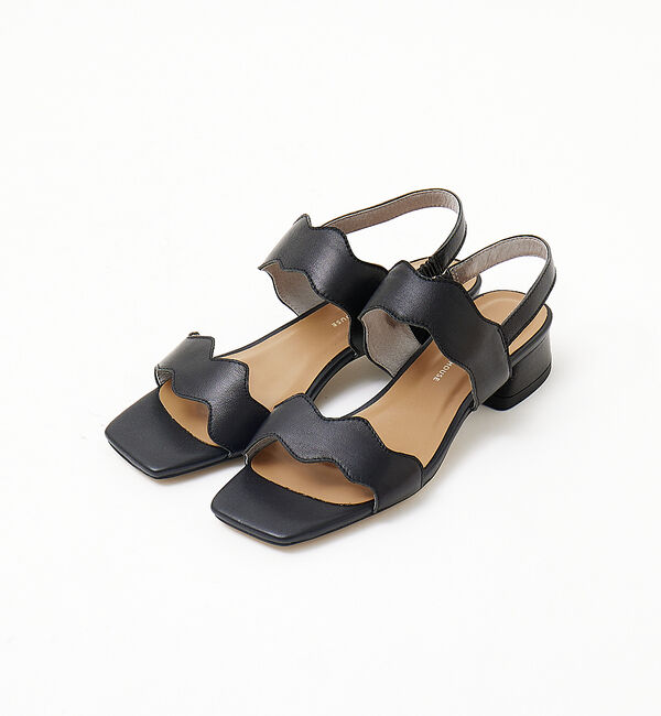 AU BANNISTER「ウェーブベルトサンダル」|サンダル|