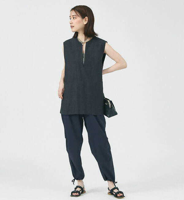 AU BANNISTER「ツイストフラットサンダル」|サンダル|