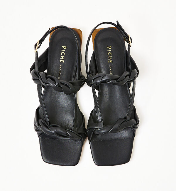 AU BANNISTER「ツイストフラットサンダル」|サンダル|