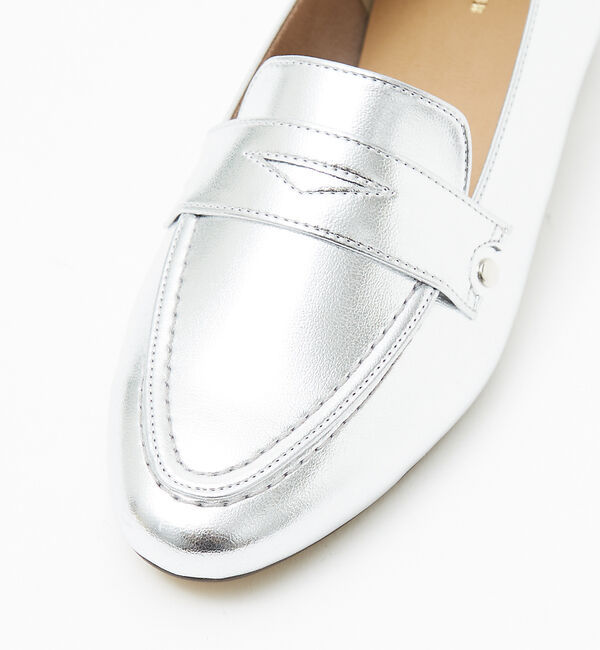 AU BANNISTER「【晴雨兼用】生活防水ローファー」|レインシューズ|