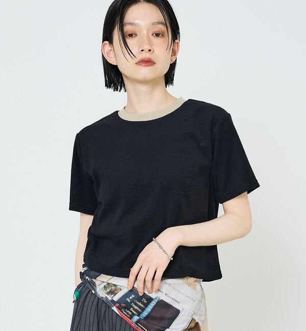 NOMINE「袖 パイル Tシャツ【予約】」|Tシャツ・カットソー|