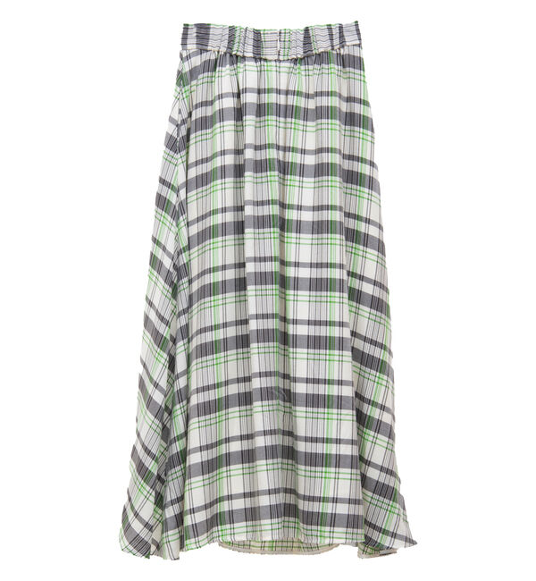 TIARA「ベルト付フレアスカート」|スカート|