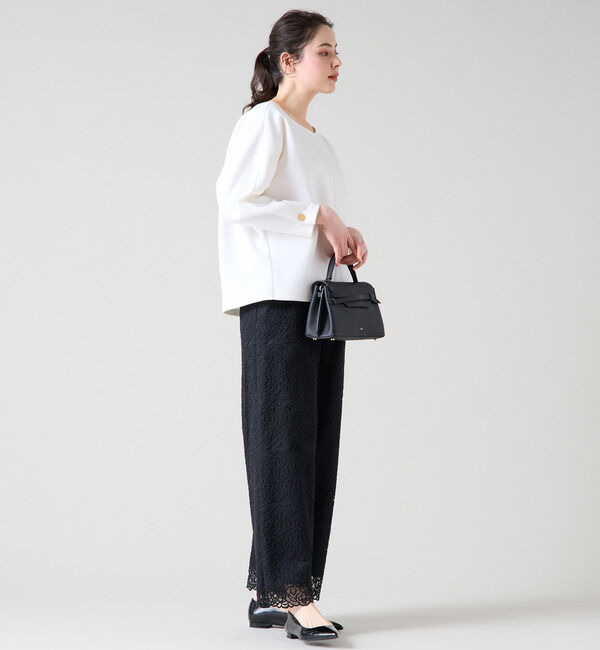 TIARA「ビッグボタンドルマンスウェット」|Tシャツ・カットソー|