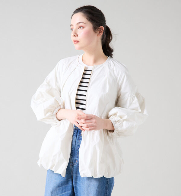 TIARA「ペプラムブルゾン」|ブルゾン・スタジャン|