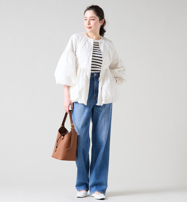 TIARA「ペプラムブルゾン」|ブルゾン・スタジャン|