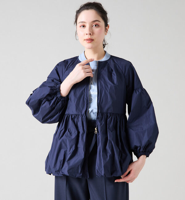 TIARA「ペプラムブルゾン」|ブルゾン・スタジャン|