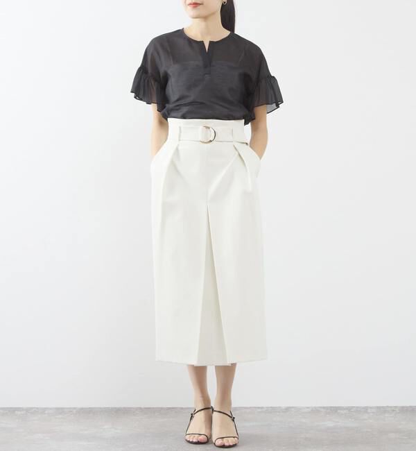 TIARA「ゴールドベルトボックススカート」|スカート|
