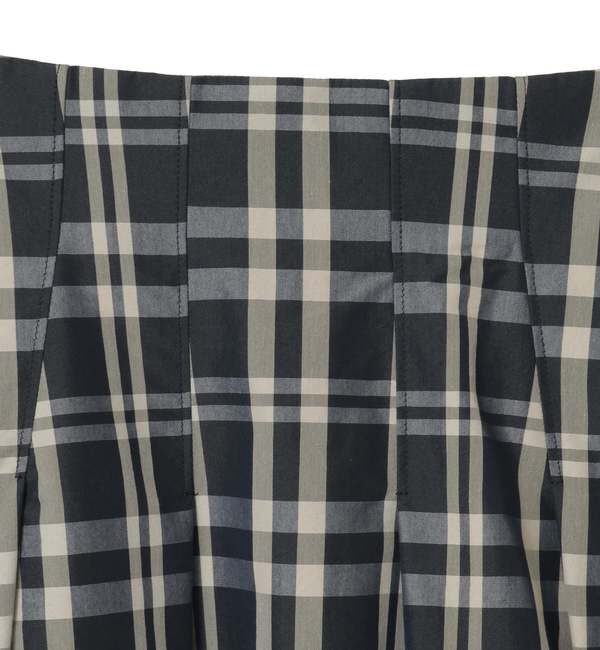 TIARA「ハイウエストタックフレアスカート」|スカート|