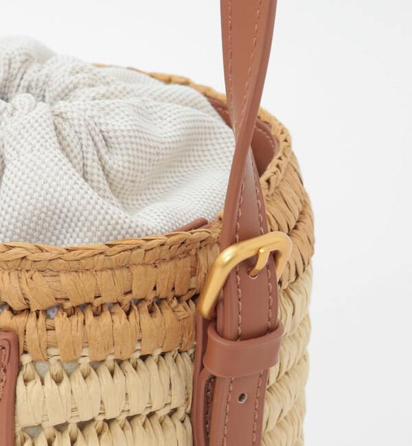 TIARA「【Gianni Chiarini/ジャンニキャリーニ】レザーカゴバッグ」|かごバッグ|