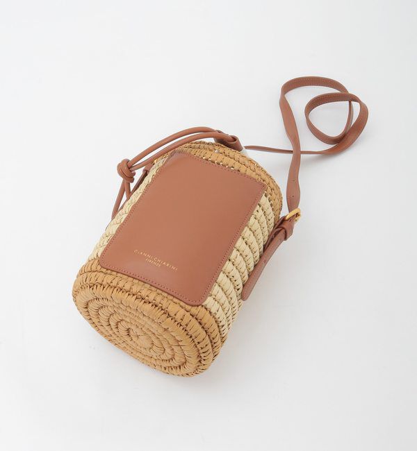 TIARA「【Gianni Chiarini/ジャンニキャリーニ】レザーカゴバッグ」|かごバッグ|