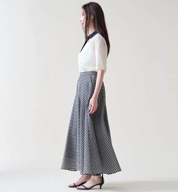 TIARA「メッシュポロトップス」|シャツ・ブラウス|