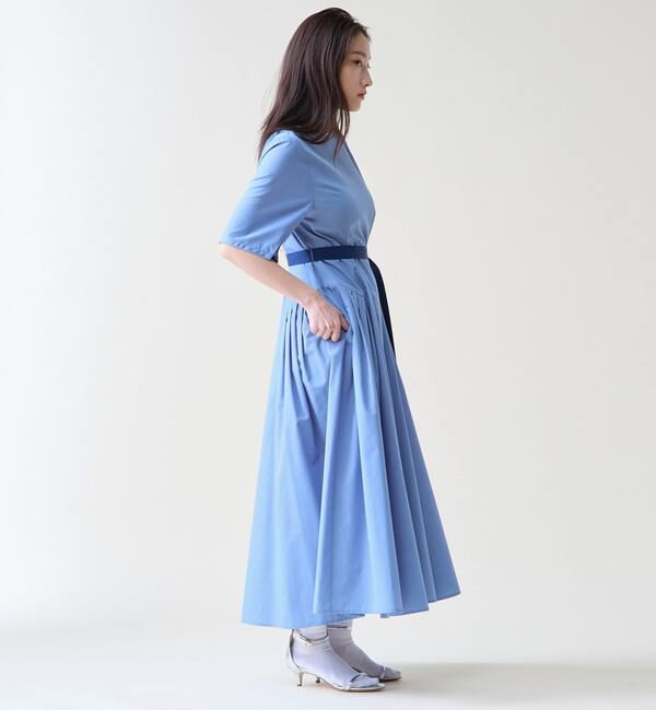 TIARA「ショートスリーブコットンワンピース」|ワンピース|