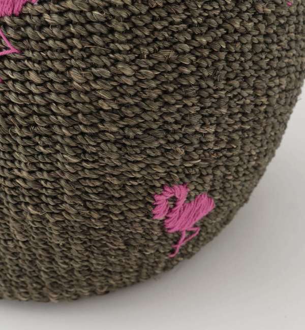 TIARA「【BAGMATI/バグマティ】フラミンゴかごバッグ（BBK26-SS12）」|かごバッグ|