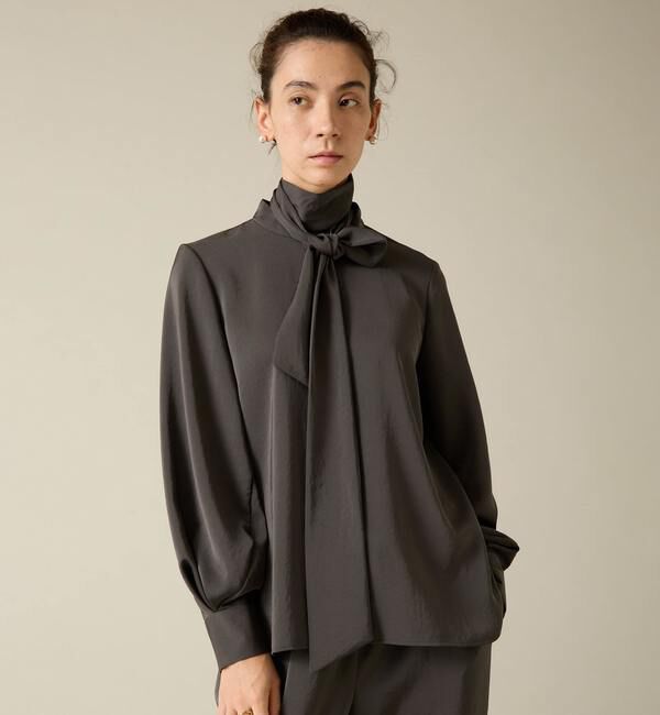 Liesse「ボウタイブラウス（セットアップ対応）」|シャツ・ブラウス|